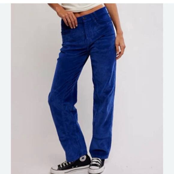 🆕FREE PEOPLE WE THE FREE RISK TAKER CORDUROY PANTS NWT - Picture 7 of 7